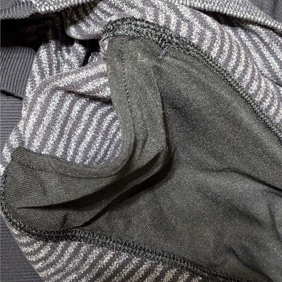 Lululemon 1/2 Zip Pullover Women 6 Mini Check Pique Black Reflect Athleticwear - Picture 6 of 9